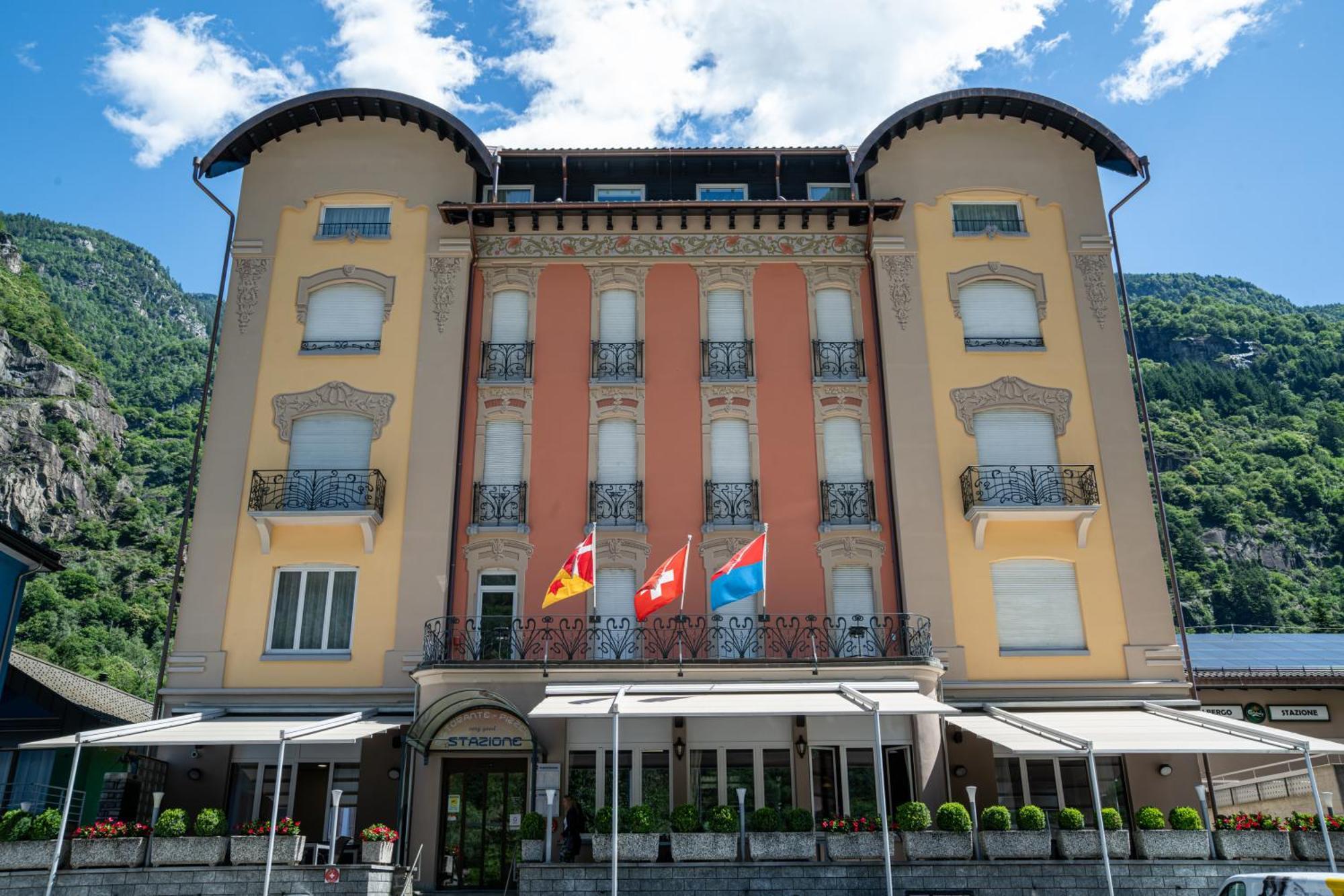 Albergo Stazione Bodio Eksteriør bilde